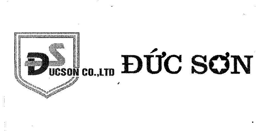 Mẫu nhãn hiệu ĐứC SƠN DUC SON DS CO LTD