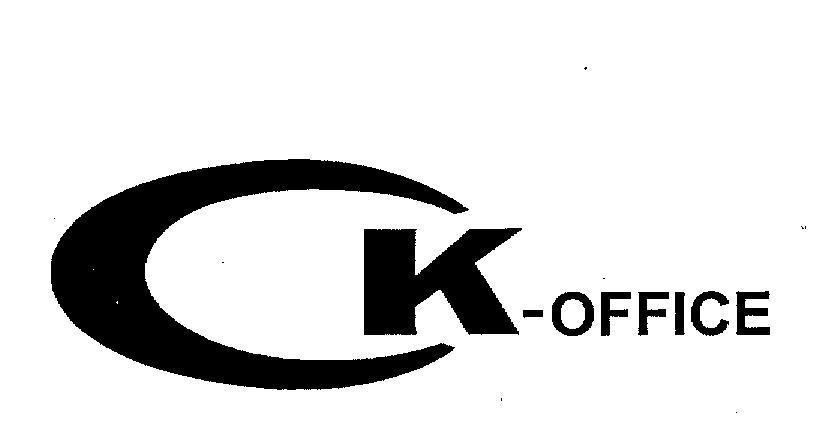 Mẫu nhãn hiệu CK OFFICE