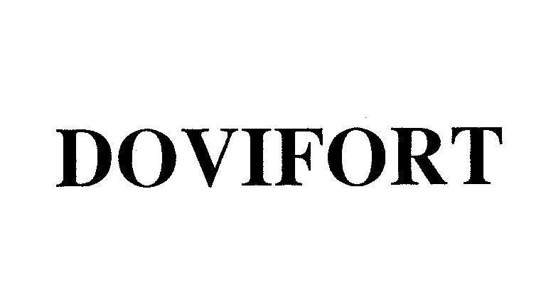 Mẫu nhãn hiệu DOVIFORT