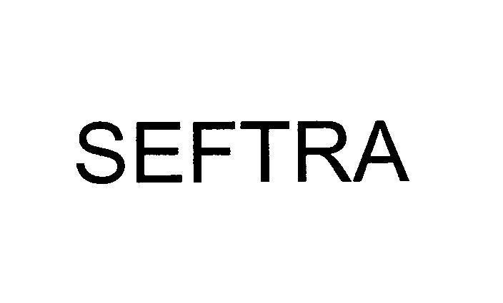 Mẫu nhãn hiệu SEFTRA