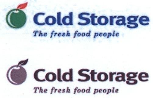 Mẫu nhãn hiệu COLD STORAGE THE FRESH FOOD PEOPLE