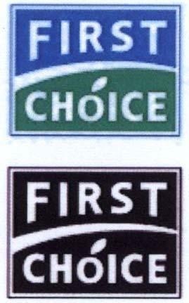 Mẫu nhãn hiệu FIRST CHOICE