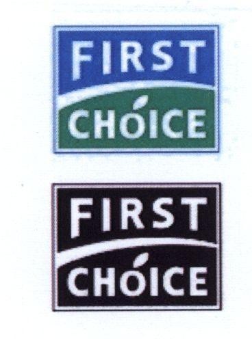 Mẫu nhãn hiệu FIRST CHOICE
