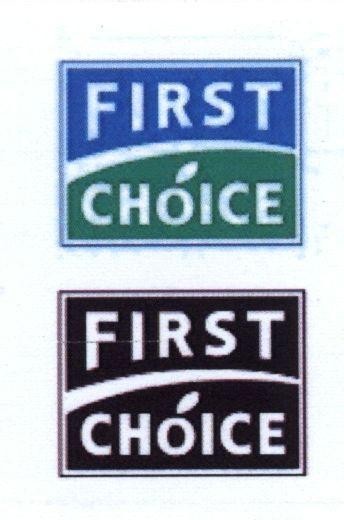 Mẫu nhãn hiệu FIRST CHOICE
