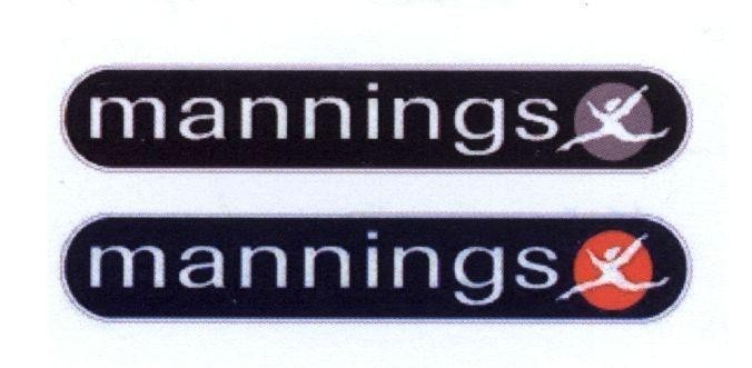 Mẫu nhãn hiệu MANNINGS