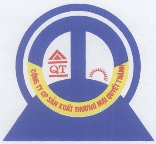 Mẫu nhãn hiệu QT QUYếT THàNH CÔNG TY CP SảN XUấT THƯƠNG MạI