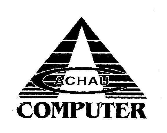 Mẫu nhãn hiệu A CHAU COMPUTER