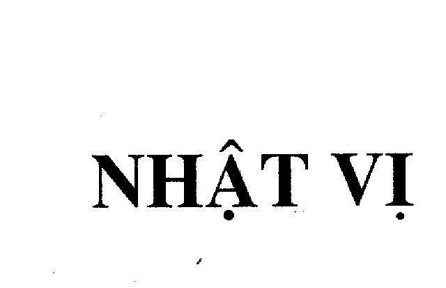 Mẫu nhãn hiệu Nhật Vị