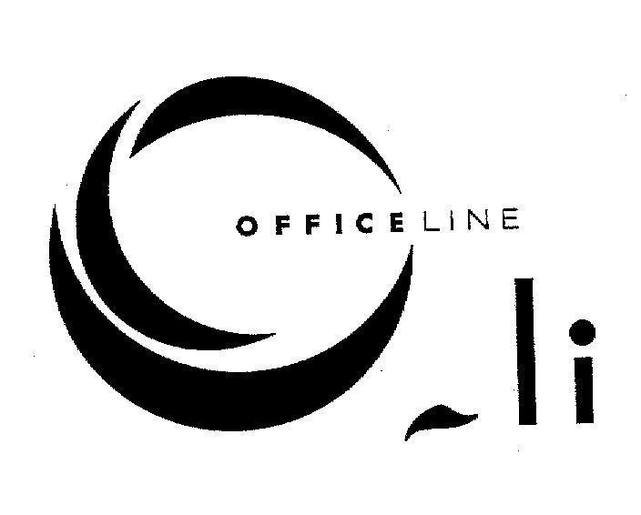 Mẫu nhãn hiệu OLI OFFICE LINE