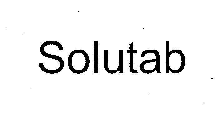 Mẫu nhãn hiệu SOLUTAB
