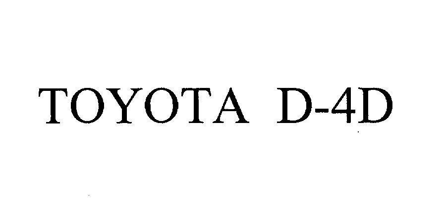 Mẫu nhãn hiệu TOYOTA D-4D