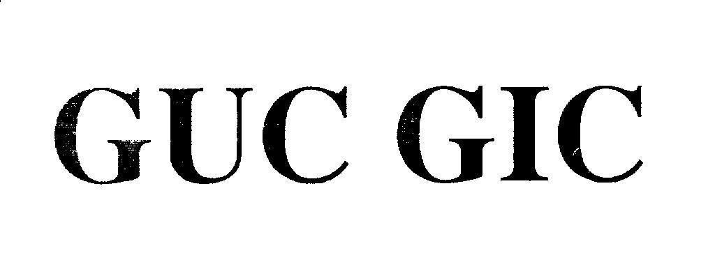 Mẫu nhãn hiệu GUC GIC