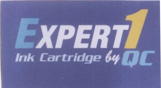 Mẫu nhãn hiệu EXPERT1 INK CARTRIDGE BY QC