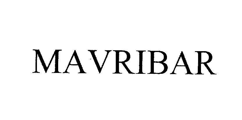 Mẫu nhãn hiệu MAVRIBAR