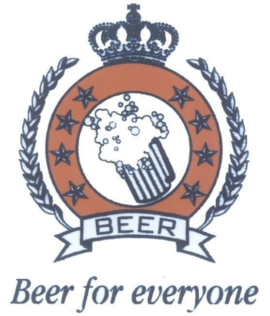 Mẫu nhãn hiệu BEER BEER FOR EVERYONE