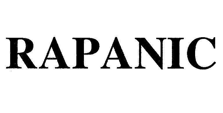 Mẫu nhãn hiệu RAPANIC