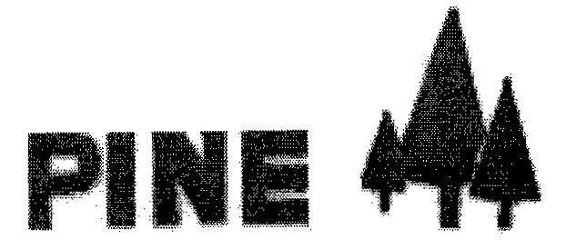 Mẫu nhãn hiệu PINE