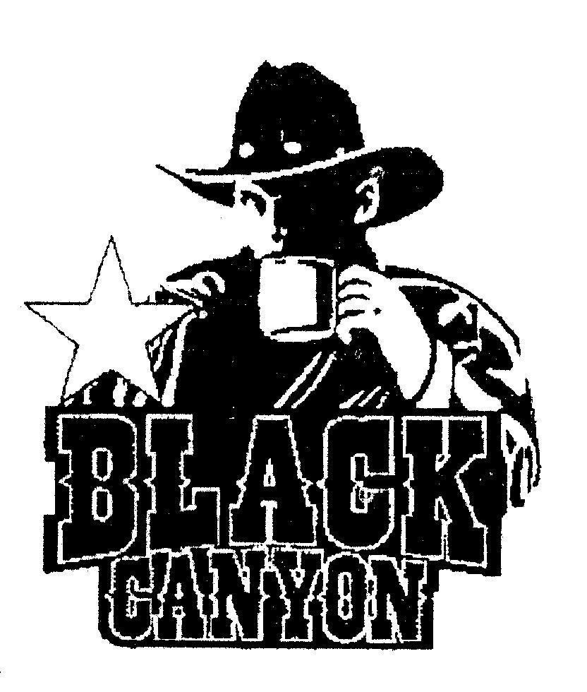 Mẫu nhãn hiệu BLACK CANYON
