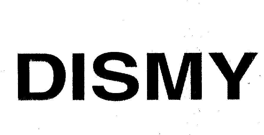 Mẫu nhãn hiệu DISMY