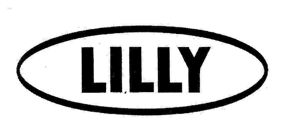 Mẫu nhãn hiệu LILLY