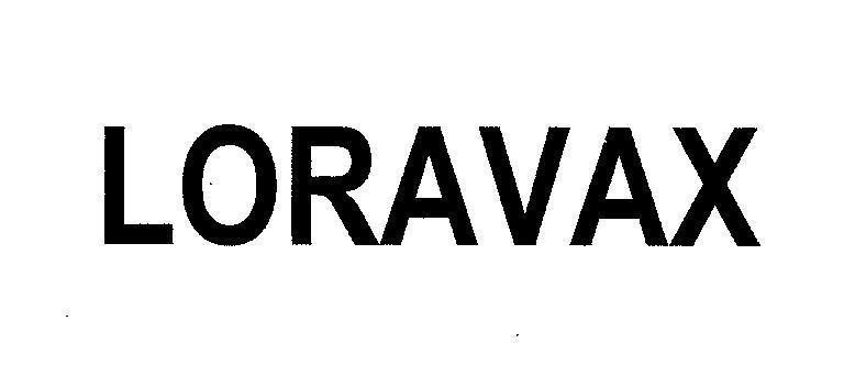 Mẫu nhãn hiệu LORAVAX