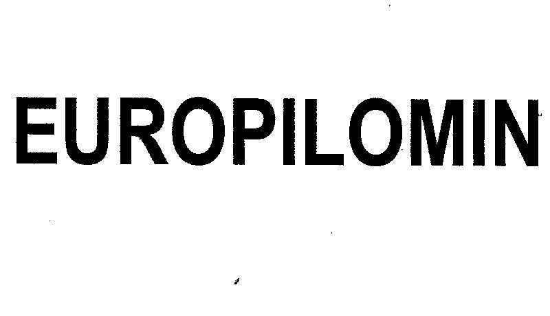 Mẫu nhãn hiệu EUROPILOMIN