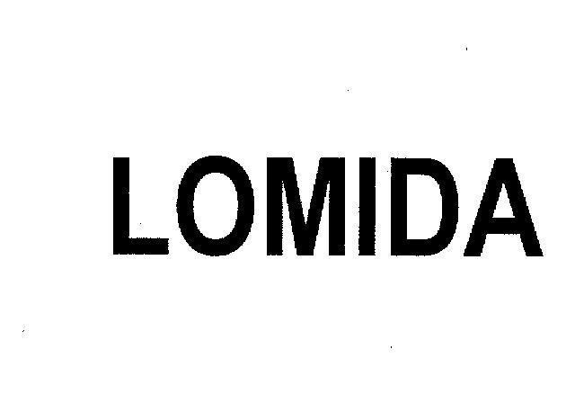 Mẫu nhãn hiệu LOMIDA