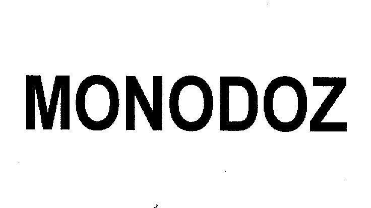 Mẫu nhãn hiệu MONODOZ