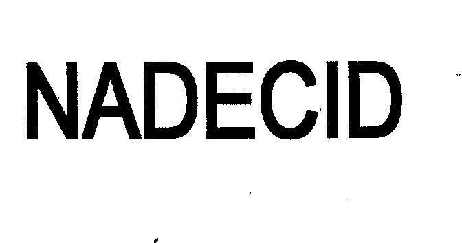 Mẫu nhãn hiệu NADECID