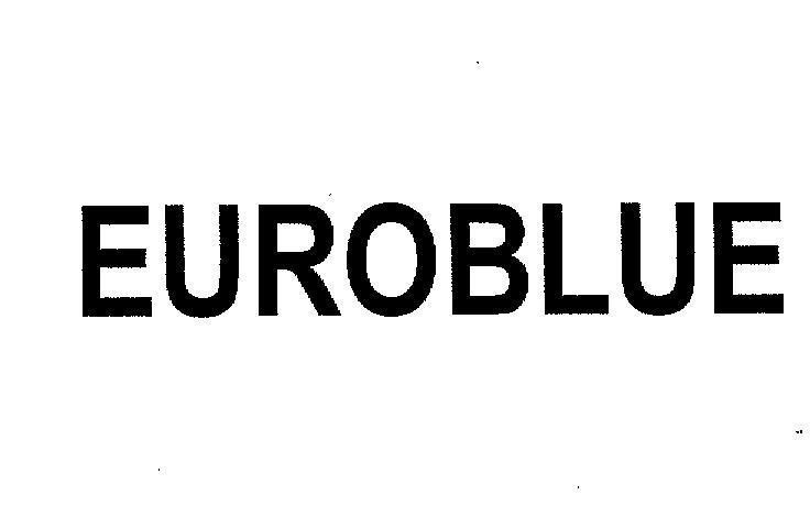 Mẫu nhãn hiệu EUROBLUE