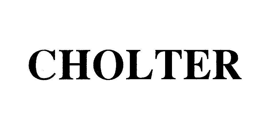 Mẫu nhãn hiệu CHOLTER