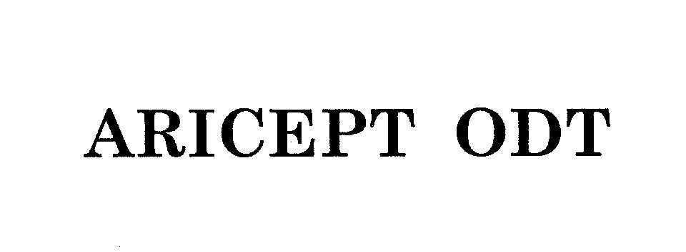 Mẫu nhãn hiệu ARICEPT ODT