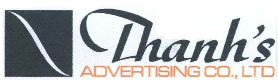 Mẫu nhãn hiệu THANH'S ADVERTISING CO., LTD