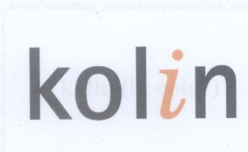 Mẫu nhãn hiệu KOLIN