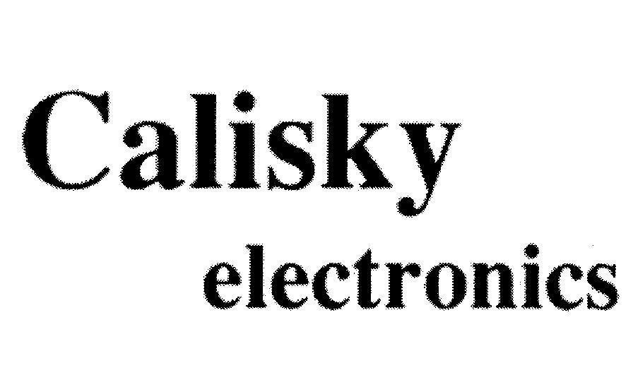 Mẫu nhãn hiệu CALISKY ELECTRONICS