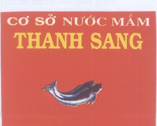 Mẫu nhãn hiệu THANH SANG CƠ Sở NƯớC MắM