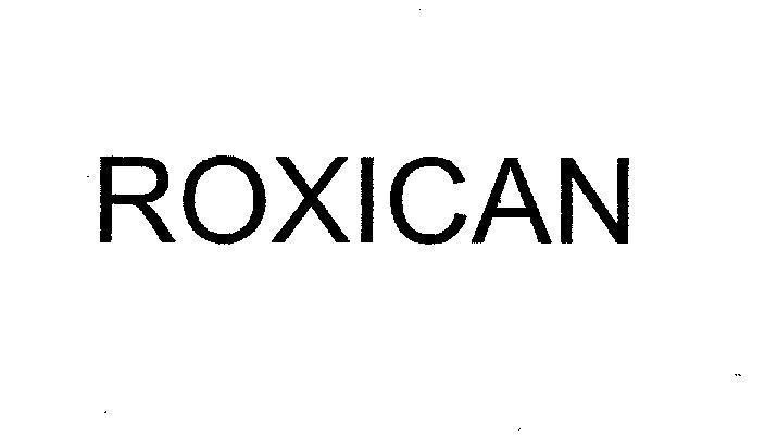 Mẫu nhãn hiệu ROXICAN