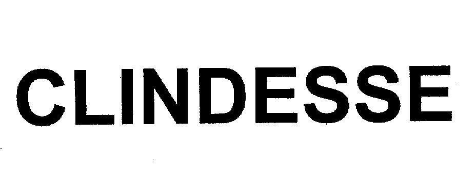 Mẫu nhãn hiệu CLINDESSE