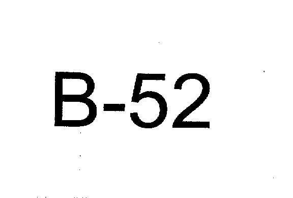 Mẫu nhãn hiệu B 52