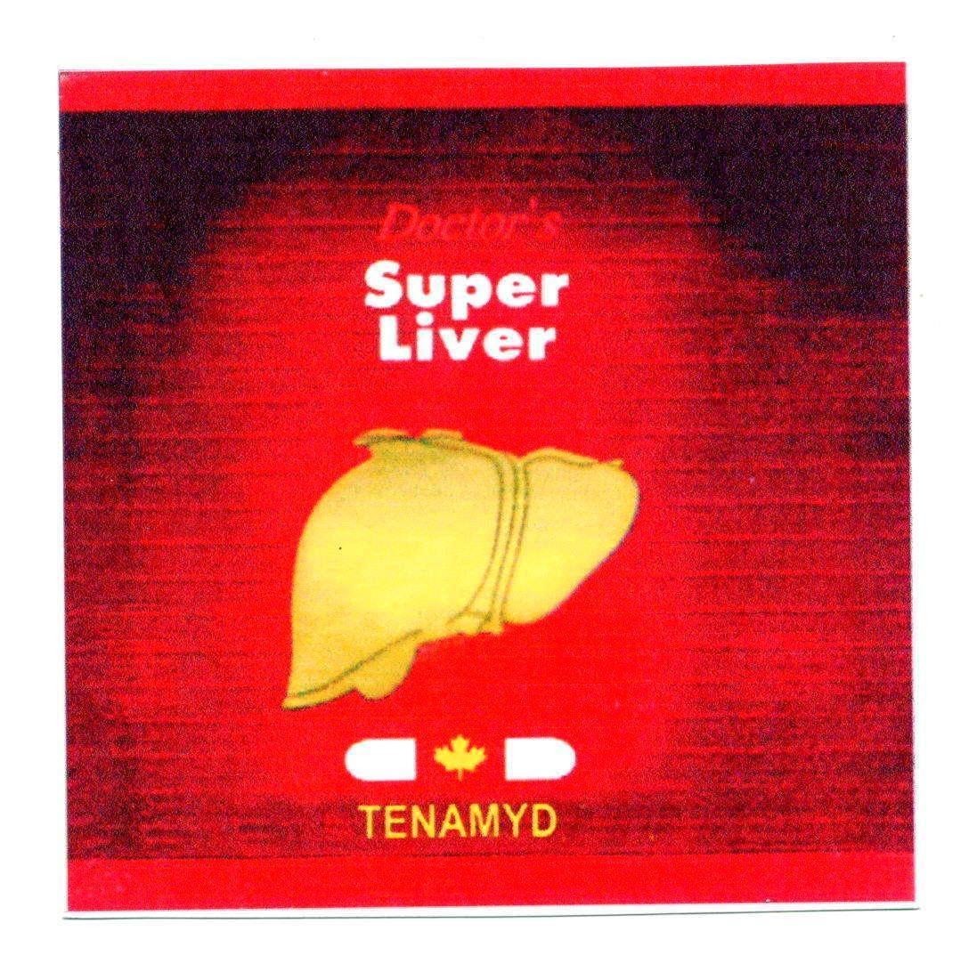 Mẫu nhãn hiệu Doctor'S Super Liver TENAMYD