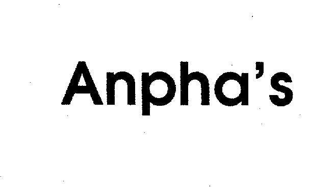 Mẫu nhãn hiệu ANPHA S