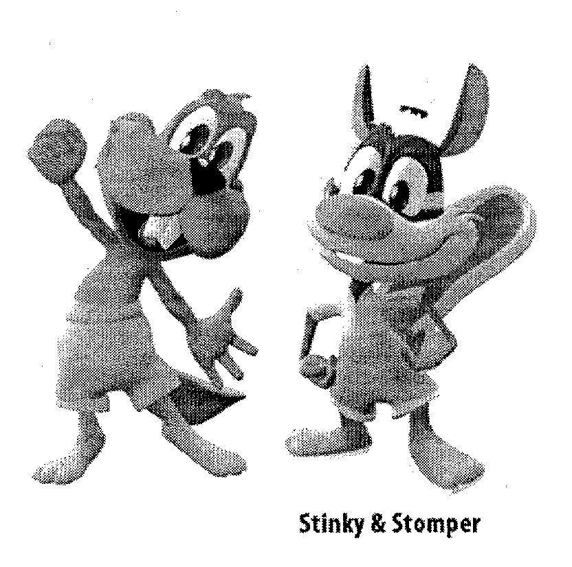 Mẫu nhãn hiệu STINKY & STOMPER