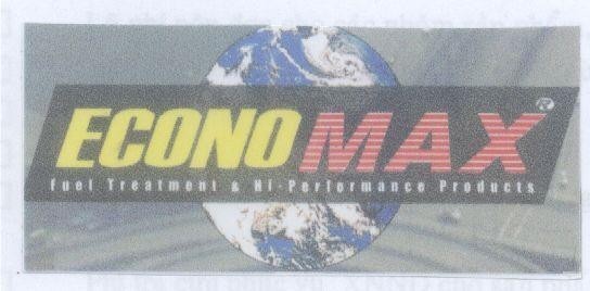Mẫu nhãn hiệu ECONO MAX FUEL TREATMENT HI PERFORMANCE PRODUCTS