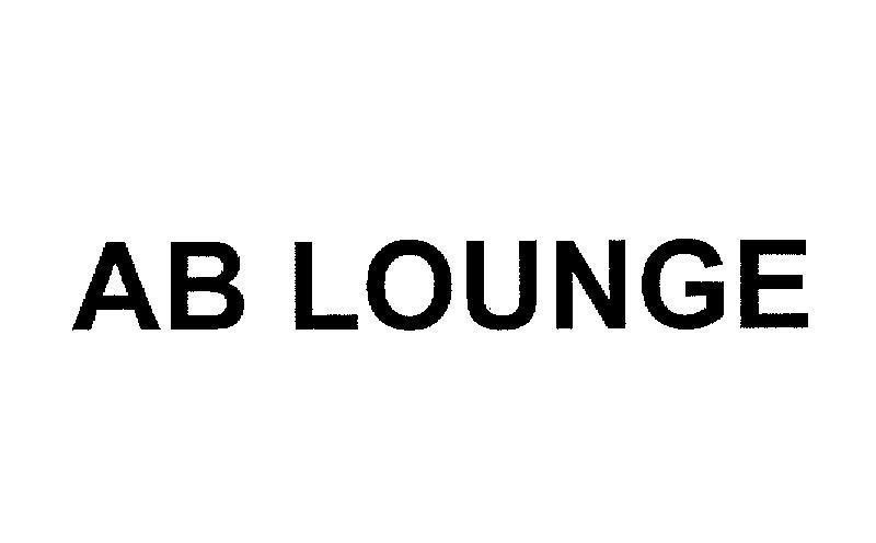 Mẫu nhãn hiệu AB LOUNGE