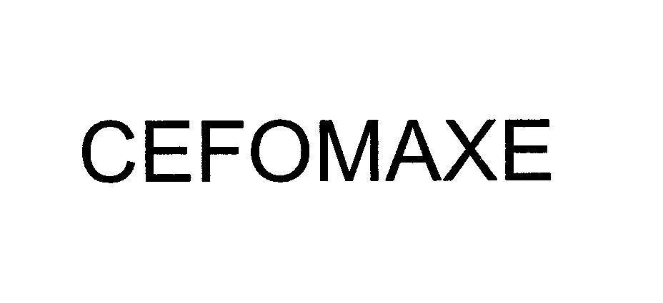 Mẫu nhãn hiệu CEFOMAXE