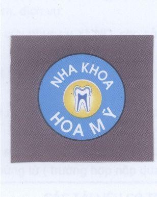 Mẫu nhãn hiệu HOA Mỹ NHA KHOA