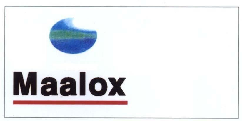 Mẫu nhãn hiệu MAALOX