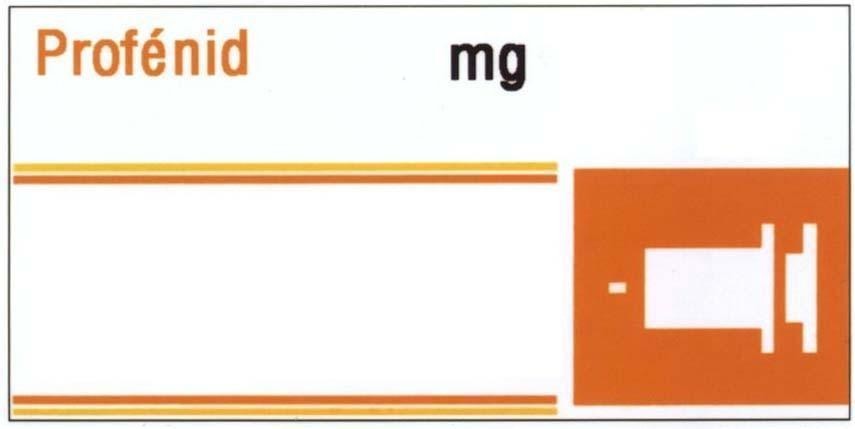 Mẫu nhãn hiệu PROFENID MG