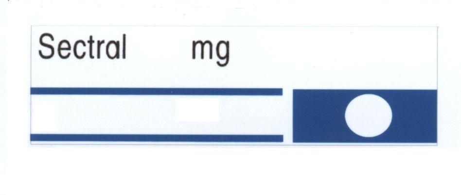 Mẫu nhãn hiệu SECTRAL MG