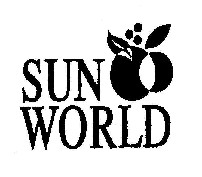 Mẫu nhãn hiệu SUN WORLD